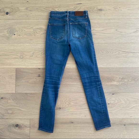 Madewell high rise skinny jeans 24 - Picture 3 of 5